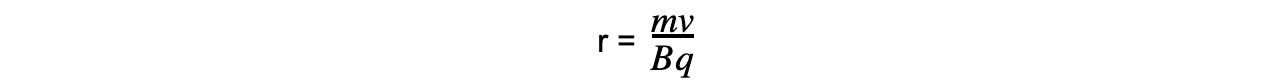 Motion of a Charged Particle in a Uniform Magnetic Field equation 3